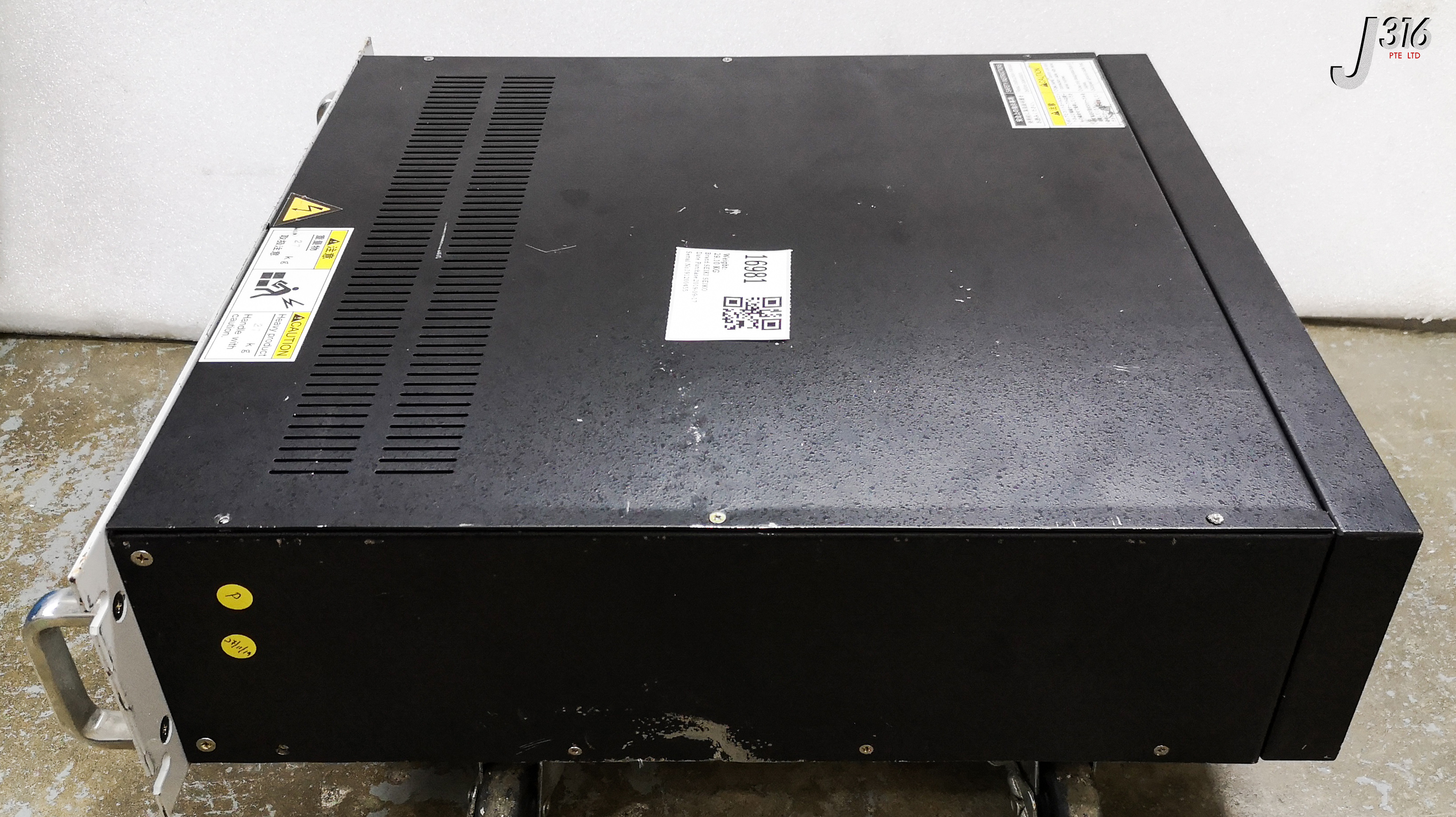 16981 SEIKO SEIKI TURBOMOLECULAR PUMP CTRL UNIT 500VA SCU-300C